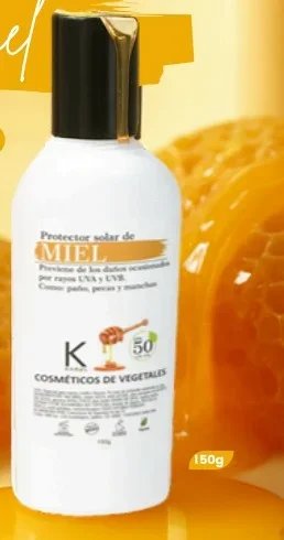 PROTECTOR SOLAR DE MIEL